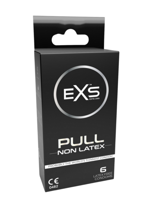 Προφυλακτικά Χωρίς Λάτεξ - EXS Pull Non-Latex Condoms 6 Pieces