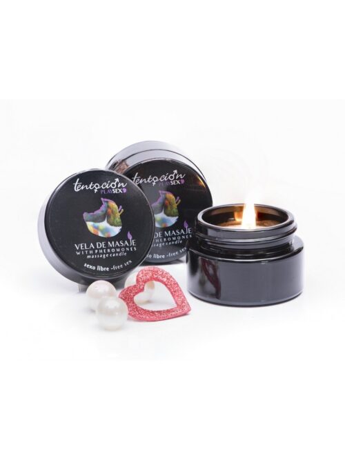 Κερί Μασάζ με Φερορμόνες - Massage Candle With Free Sex Pheromones 20 Ml
