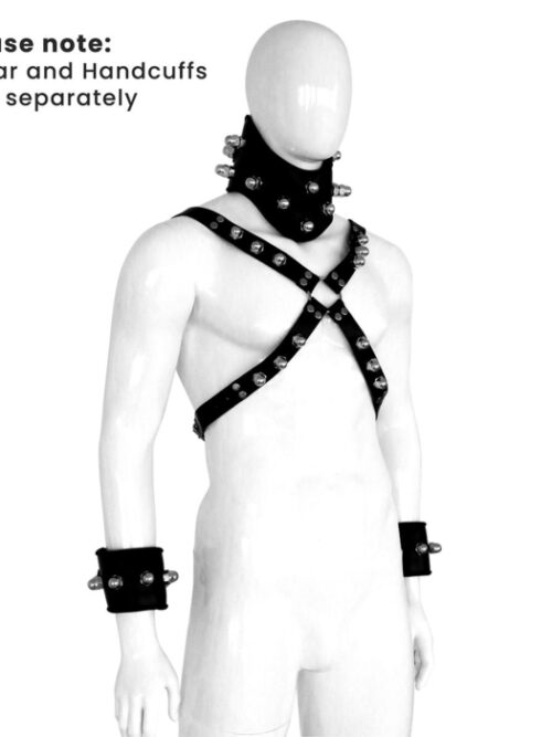 Δερμάτινοι Ιμάντες Με Καρφιά - Leather Harness Spikey Nuts