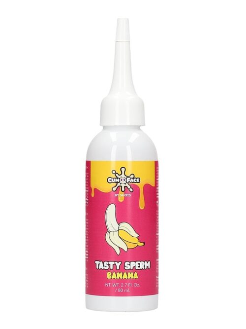 Φαγώσιμο Λιπαντικό Cumface Tasty Sperm 80 ml- Banana