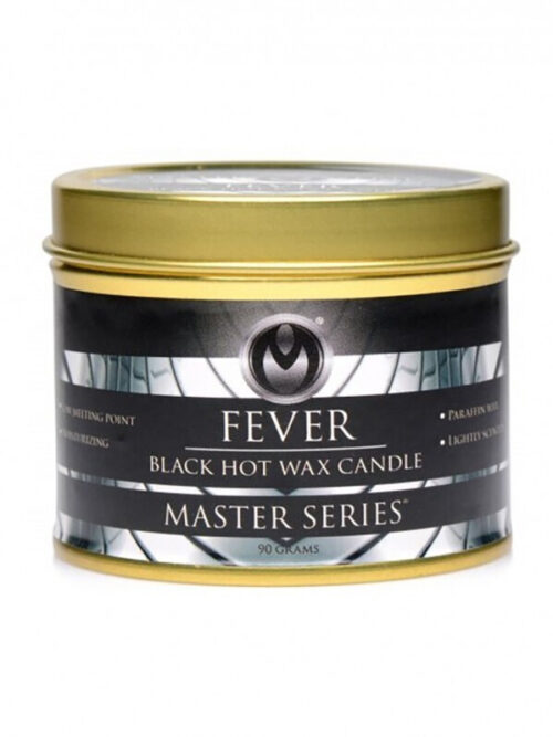 Μαύρο Κερί Μασάζ - Fever Black Hot Wax Paraffin Candle